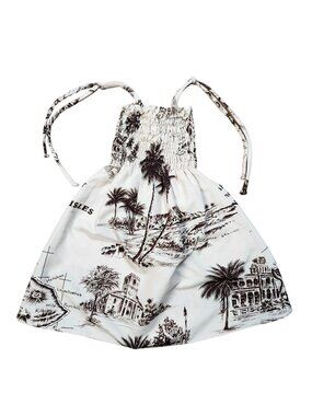 Hawaiian Smocked Sundress Koko Keiki Hawaii Girls Toddler Size 2